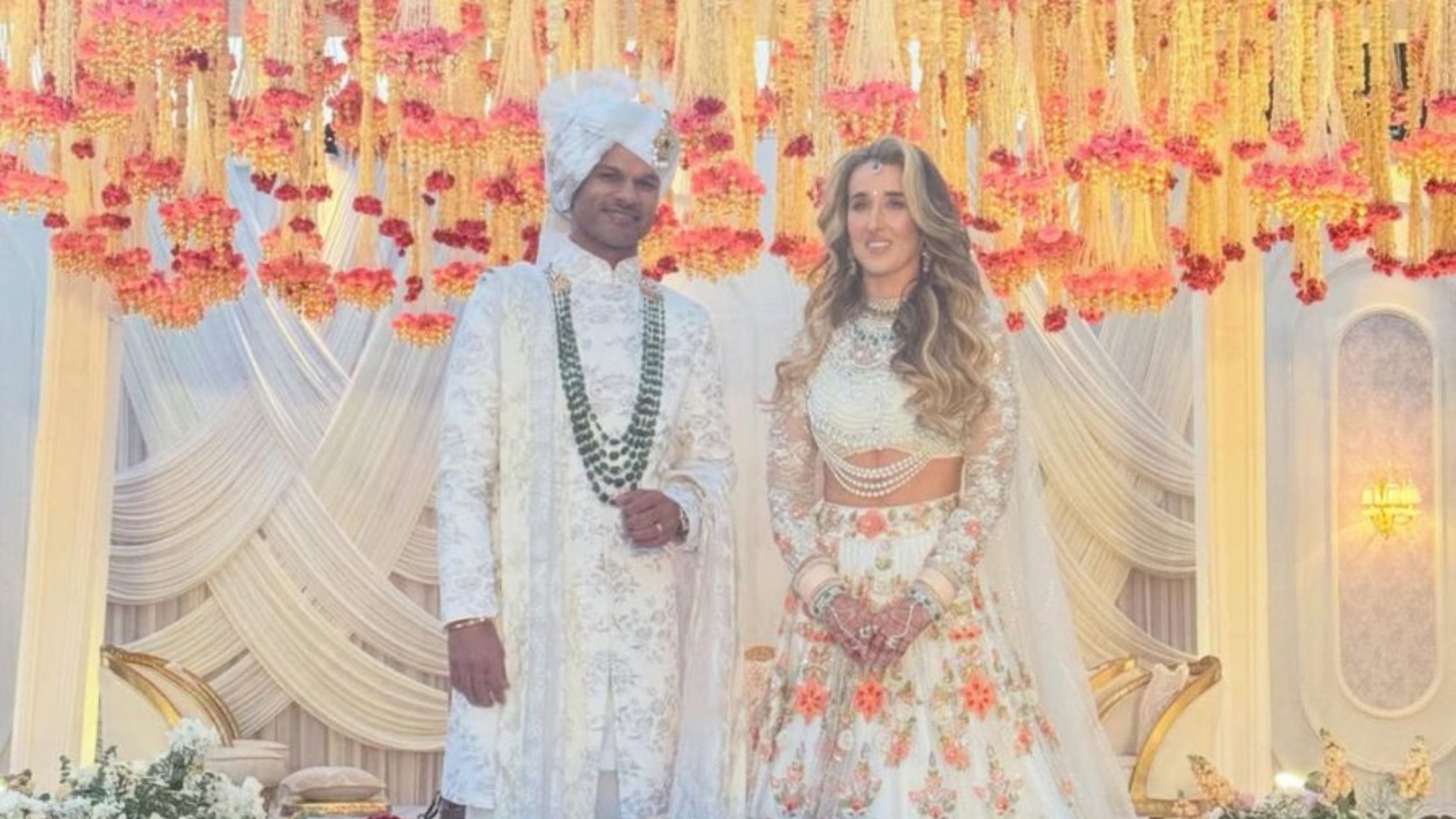 Shikhar Dhawan Marries Sophie Shine