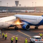 दिल्ली एयरपोर्ट पर बड़ा हादसा टला: टैक्सींग के दौरान दो विमानों के पंख टकराए, सतर्कता से टली बड़ी अनहोनी