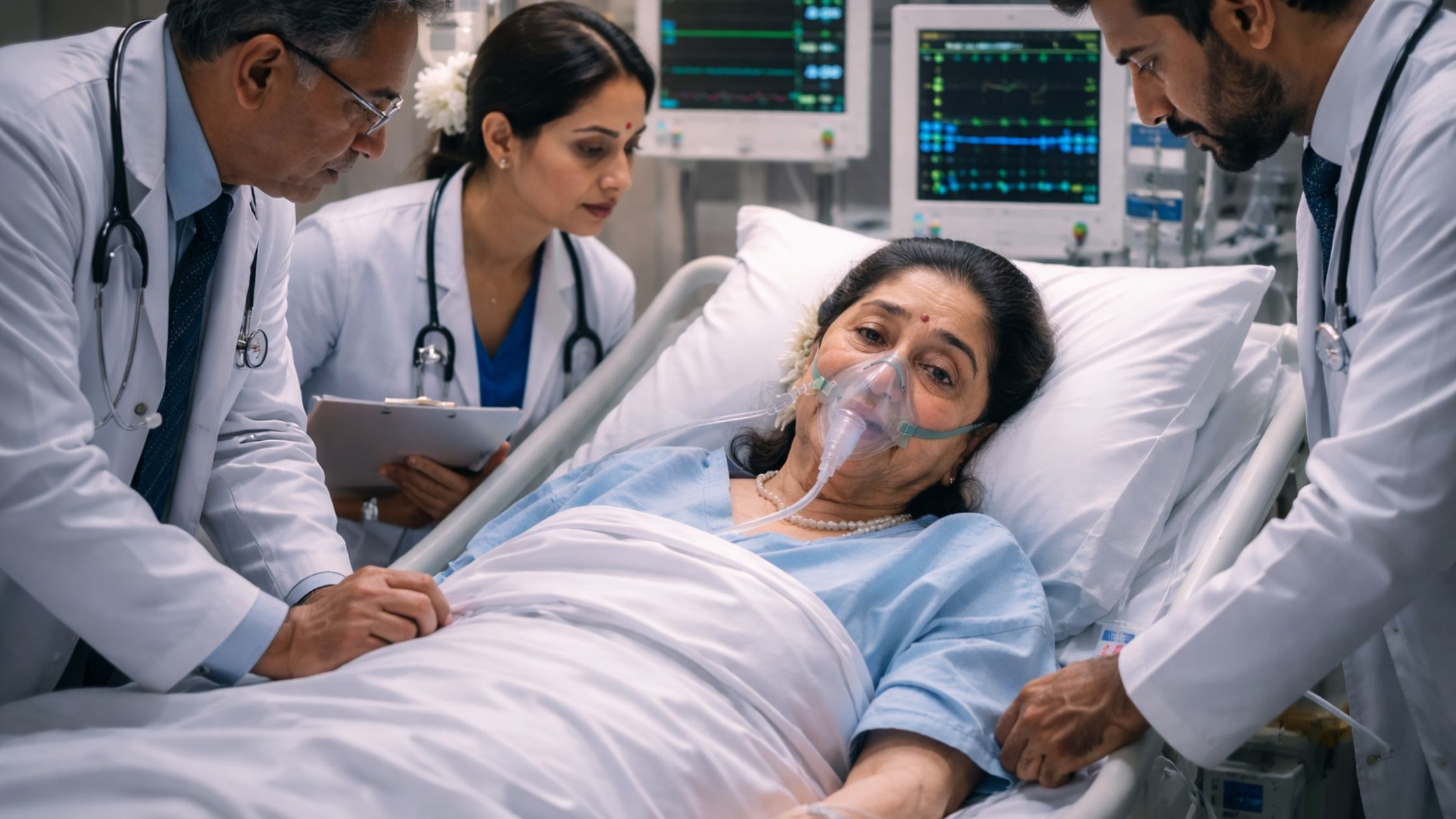 asha-bhosle-suffers-cardiac-arrest-admitted-to-breach-candy-hospital-in-mumbai-condition-critical