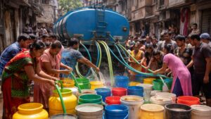 दिल्ली में पानी सप्लाई प्रभावित, 15–16 अप्रैल को कई इलाकों में संकट के हालात