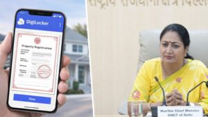 Delhi property registration paperless digilocker benefits bjp government