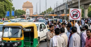 दिल्ली ऑटो टैक्सी हड़ताल