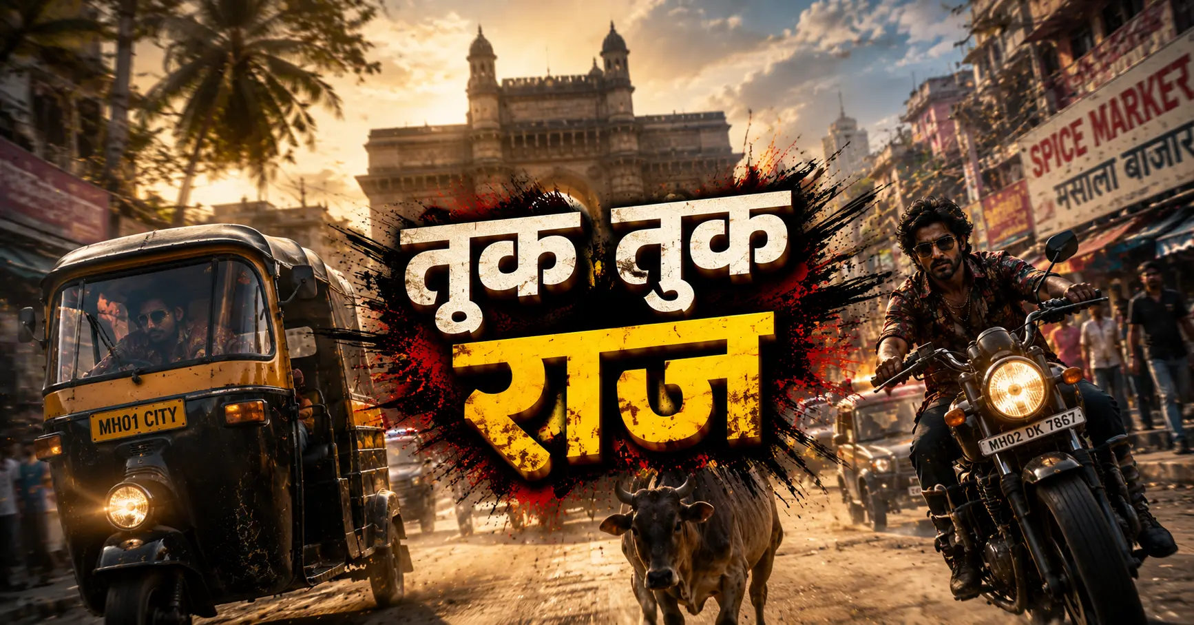GTA India Game inspired by Mumbai streets featuring tuk-tuk chase and AI-powered game development