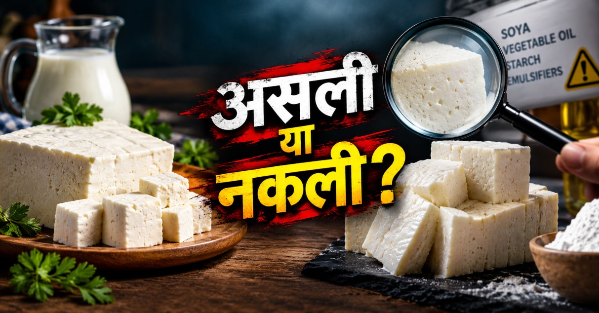 ho to Identify Real paneer and Fake Paneer